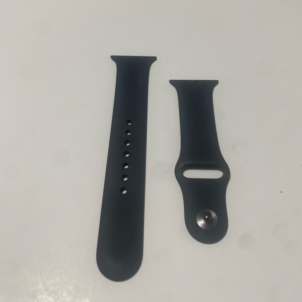 New Authentic Apple Watch 40mm Black Sport Band - M/L